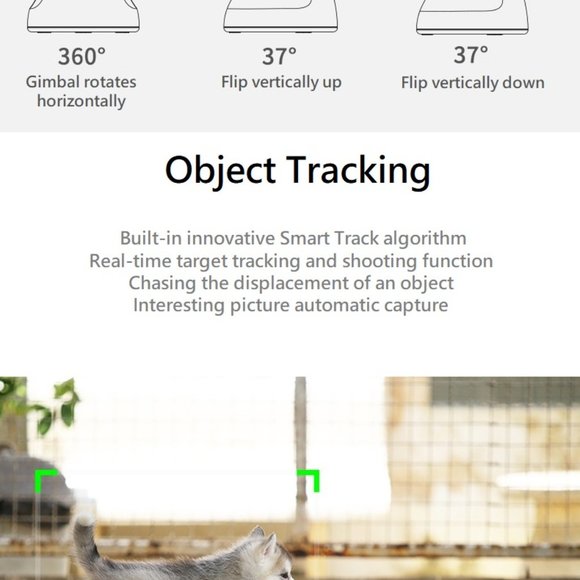 Portable All-in-one Smart Selfie Stick, 360° Rotates Auto Face & Object Tracking - Picture 9 of 12